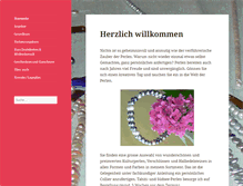 Tablet Screenshot of perlenkurse.ch